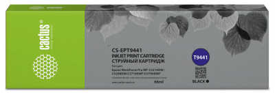 �������� �������� Cactus CS-EPT9441 T9441 ������ (66��) ��� Epson WorkForce WF-C5290DW/WF-C5790DW