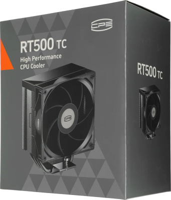 ����� ��� ���������� PCCooler RT500 TC, 4-pin, 120��, ������, retail (RT500TC-BKNWYX-GL)