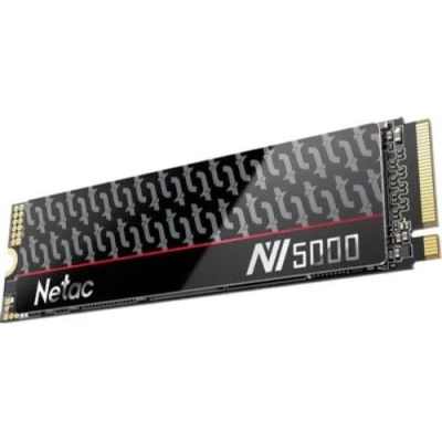 ������������� ���������� Netac NV5000t 500Gb [NT01NV5000t-500-E4X] M.2 2280, PCI-E 4.0 x4, 3D NAND, 4800/2700MBs, NVMe 1.4, 320TBW, � ����������