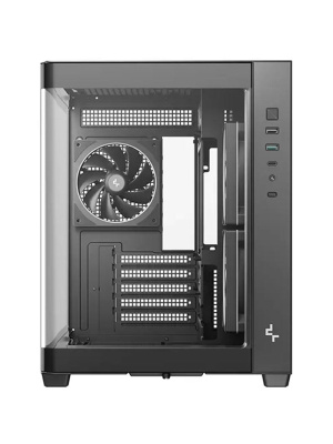 ������ Deepcool CG330U 3F, TG (aquarium), 3x120mm ARGB Fan, mini-ITX, mATX, ������