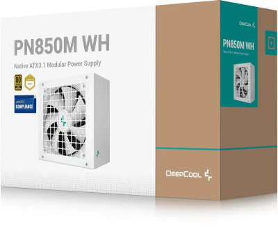 ���� ������� DeepCool Game Storm PN850M WH Gen.5, 850��, 120��, �����, retail R-PN850M-FC08W-EU