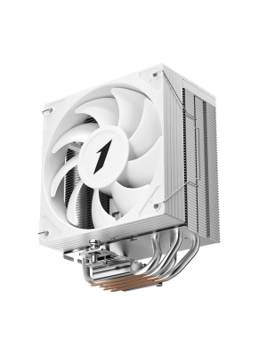 ����� 1STPLAYER CRYO CY12 White / 4HPx6mm, single tower, 1x120mm fan, 750-1900 RPM, 57.6 CFM, 38.2 dBA / CY12-WH