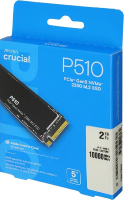 ���������� SSD 2TB Crucial P510, M.2 (CT2000P510SSD8)