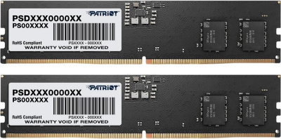 ����������� ������ Patriot Signature Line PSD564G5600K DDR5 - 2x 32�� 5600���, DIMM, Ret