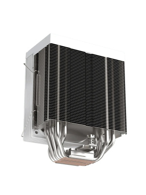 ����� 1STPLAYER FROST BITE FB12S-6 White / 6HPx6mm, single tower, 230W TDP, 1x120mm fan, 800-2300 RPM, 70.15 CFM, 34.8 dBA / FB12S-6-WH