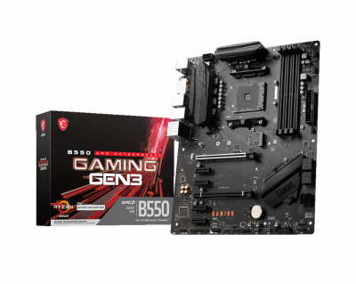   MSI AMD B550 SAM4 ATX B550 GAMING GEN3 