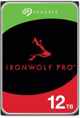 ������� ���� 12Tb Seagate NAS Ironwolf Pro ST12000NT001, SATA-III, 512E, (7200rpm), 256Mb, 3.5"