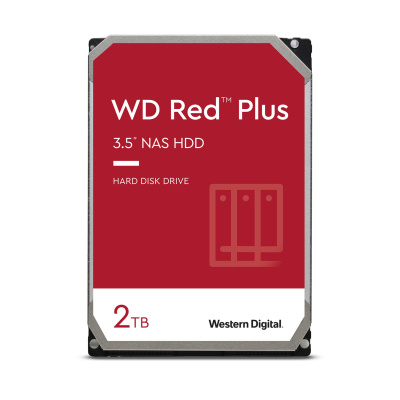 ������� ���� 2�� WD Red Plus WD20EFPX, SATA-III, (5400rpm) 64Mb 3.5"