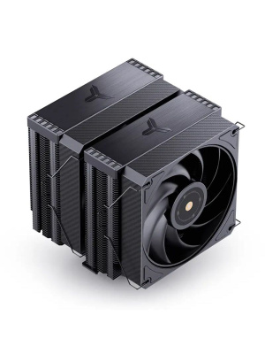 ����� JONSBO HX6280 Black LGA1851/1700/1200/115X/AM5/AM4 (TDP 280W, PWM, 130mm Black Fan*1, 120mm Black Fan*1, 6 �������� ������, ������ ����, ������, 4-pin) Retail