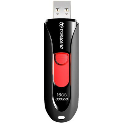 USB ������ Transcend JetFlash 590 16Gb black USB 2.0