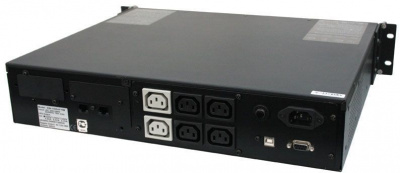 �������� �������������� ������� Powercom King Pro RM, �������������, 1500 VA / 1200 ��, Rack, IEC, LCD, Serial+USB, USB, SmartSlot