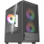 ������ Powercase Mistral SM02 ARGB, Tempered Glass, 3x120mm ARGB PWM fans, ������, mATX  (CMMSM02B-A3)