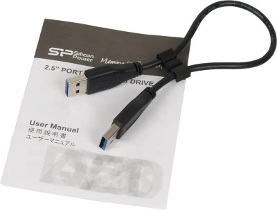 ������� ���� HDD Silicon Power Armor A60 SP010TBPHDA60S3K, 1��, ������