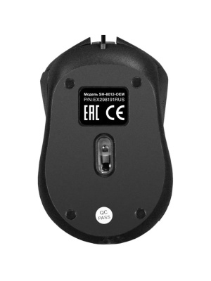 ���� ExeGate Professional Standard SH-8012-OEM (USB, ����������, 1000dpi, 3D, 3 ������ � ������ ���������, ����� ������ 1,35�, ������, brown box) EX298191RUS