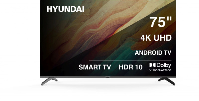 ��������� Hyundai 75" H-LED75BU7009 Ultra HD 4k 60Hz Smart TV Android TV