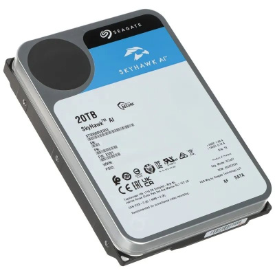 Ƹ����� ���� Seagate SkyHawk AI 20Tb SATA-III (ST20000VE003)