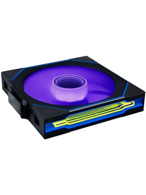 ���������� Lian Li UNI FAN SL-INF WIRELESS 140 / 14SLIN1W1B BLACK / 140x140x25�� (PWM, ARGB, 1800 ��/��� (Max.), 27,7dBa) / G99.14SLIN1W1B.R0