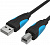 Кабель USB 2.0 A (M) - B (M) Vention VAS-A16-B100, 1 м, Черный, синий