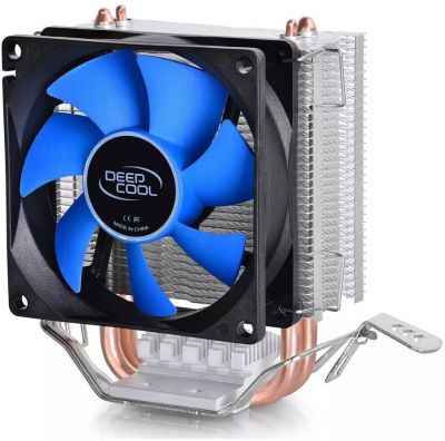  () Deepcool ICE EDGE MINI FS V2.0 Soc-AM4/1151/1200/1700 3-pin 25dB Al+Cu 100W 276gr Ret