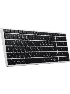 ���������� ������������ Satechi Slim X2 Bluetooth Backlit Keyboard, Bluetooth, ����������� ST-BTSX2S-RU