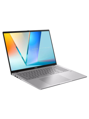 ������� ASUS Vivobook S16 M3607HA, 16" (1920x1200) IPS 144 ��/AMD Ryzen 7 260/16 �� DDR5/512 �� SSD/AMD Radeon Graphics/��� �������, ����������� (90NB16F2-M00EF0)