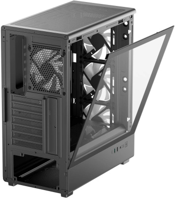 ������ �� Deepcool CC550 4F, ��� ��, Midi-Tower, ������ (R-CC550BKANA4-G)