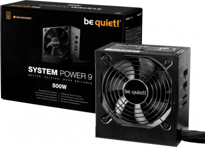   500W Be Quiet System Power 9-CM (BN301)