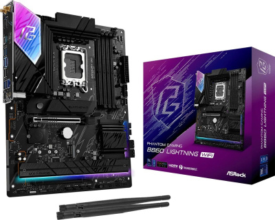����������� ����� ASRock B860 Lightning WiFi , B860, LGA 1851, ATX, Ret