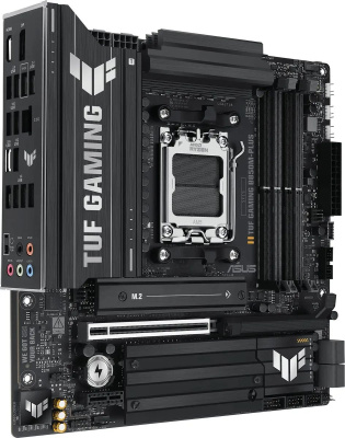 ����������� ����� Asus TUF Gaming B850M-PLUS, SocketAM5, AMD B850, mATX, Ret 90MB1IX0-M0EAY0