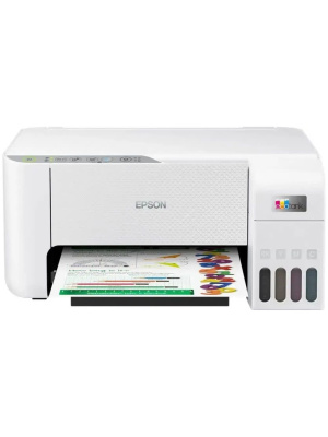 ��� Epson L3256 A4, ��������, �������, 10���/���, 5760x1440dpi, Ethernet/USB/WiFi, ���� (C11CJ67411)