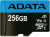 ����� ������ 256Gb MicroSD ADATA Premier Class 10 UHS-I + ������� (AUSDX256GUICL10A1-RA1)