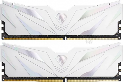 ������ ������ 32GB (2x16GB) Netac Shadow II DDR4, 3200MHz CL16, 1.35V / NTSWD4P32DP-32W / White / with radiator