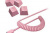     Razer PBT Keycap + Coiled Cable Upgrade Set, Quartz Pink (US/UK)