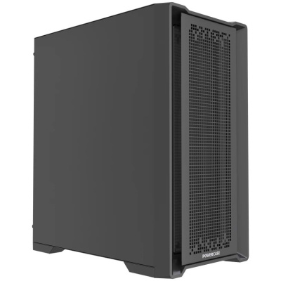 ������ Powercase ByteFlow Micro CP, Black, Non Window, W/O fans, ������, mATX  (CAMBCP-F0)