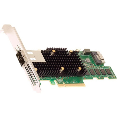 �������� ���������� Broadcom MegaRAID 9580-8I8E SGL PCIe 4.0 x8 LP, SAS/SATA/NVMe, 16port(1*int SFF8654 + 2�ext SFF8644), 8GB Cache (05-50076-00)