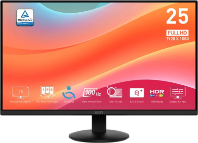 ������� MSI 24.5" Pro MP252L IPS LED FHD 100Hz 1ms ������ (9S6-3PD7CT-0140) 