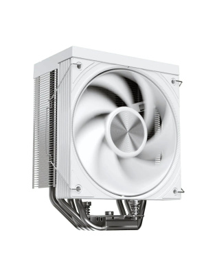 ����� 1STPLAYER FROST BITE FB12-4 White / 4HPx6mm, single tower, 210W TDP, 1x120mm fan, 800-2300 RPM, 70.15 CFM, 34.8 dBA / FB12-4-WH