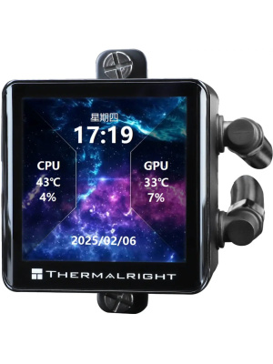 ������� �������� ���������� Thermalright Frozen Vision 360 ARGB Black V2 / 3x120mm ARGB PWM Fans / TRFV360ABV2