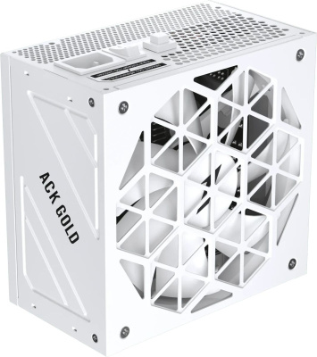���� ������� 850W 1STPLAYER ACK GOLD HA-850BA2, 80+ Gold, ATX 3.1, White (HA-850BA2-WH)