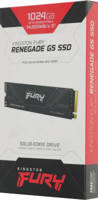 ���������� SSD Kingston PCIe 5.0 x4 1TB SFYR2S/1T0 Fury Renegade M.2 2280
