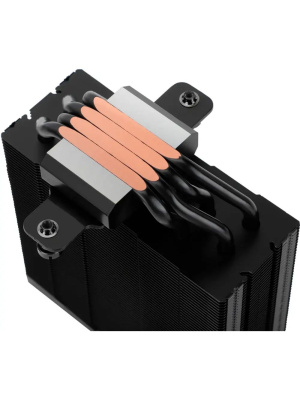 ����� Thermalright Assassin Spirit 120 Vision ARGB Soc-AM5/AM4/1200/1700/1851 ������ 4-pin 27dB Al+Cu LCD Ret (AS120-VISION-BL-ARGB)