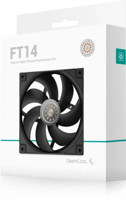 ���������� ��� ������� Deepcool FT14 140mm ������ Ret (R-FT14-BKWPN1-G)