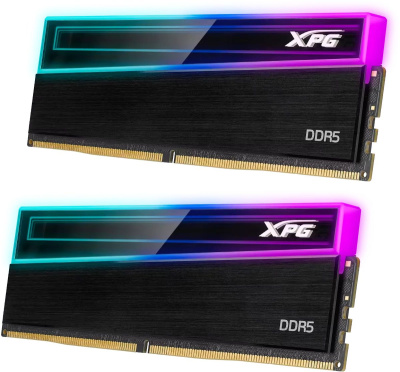 ����������� ������ A-Data XPG Novakey AX5U6000C3032G-DCNKRBK DDR5 - 2x 32�� 6000���, DIMM, ECC, Ret