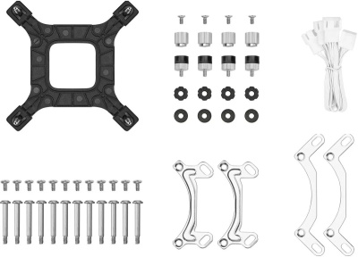 ������� �������� ���������� DeepCool LE360 WH V2, 4-pin, ARGB, 120��, �����, retail (R-LE360-WHAMMN-G-2)