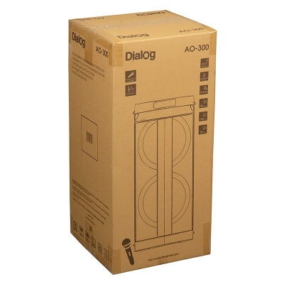 ���������� ��������� ������������ ������� 1.0 Dialog Oscar AO-300  c �������, Bluetooth, microSD, USB � FM �����