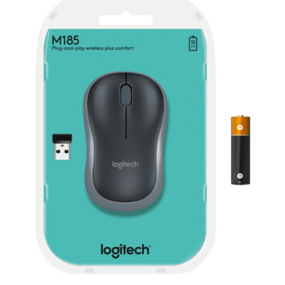 ���� ������������ Logitech M185 Grey (910-002252)