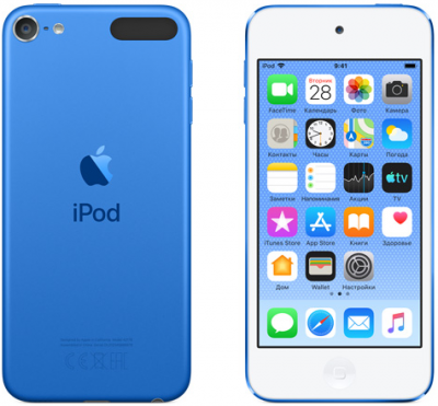  Apple iPod touch 256GB (MVJC2RU/A) Blue