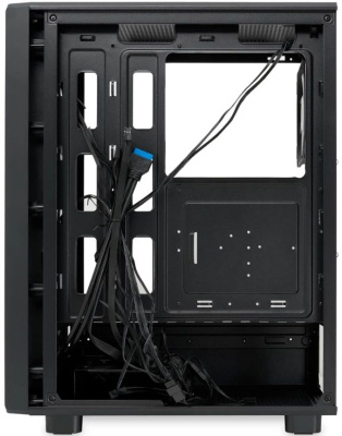 ������ �� ��� ����� ������� HSPD M510, Mesh Mid Tower, Black, M510-TGBK-ARGB