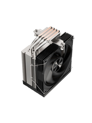 ����� 1STPLAYER FROST BITE FB12-4 Black / 4HPx6mm, single tower, 210W TDP, 1x120mm fan, 800-2300 RPM, 70.15 CFM, 34.8 dBA / FB12-4-BK