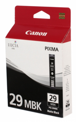 �������� Canon PGI-29MBK ������ ������� (matte black) ��� PIXMA PRO-1